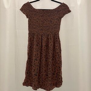 Iris  Floral Sun Dress